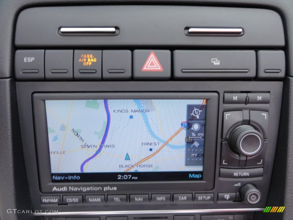 2007 Audi S4 4.2 quattro Cabriolet Navigation Photos