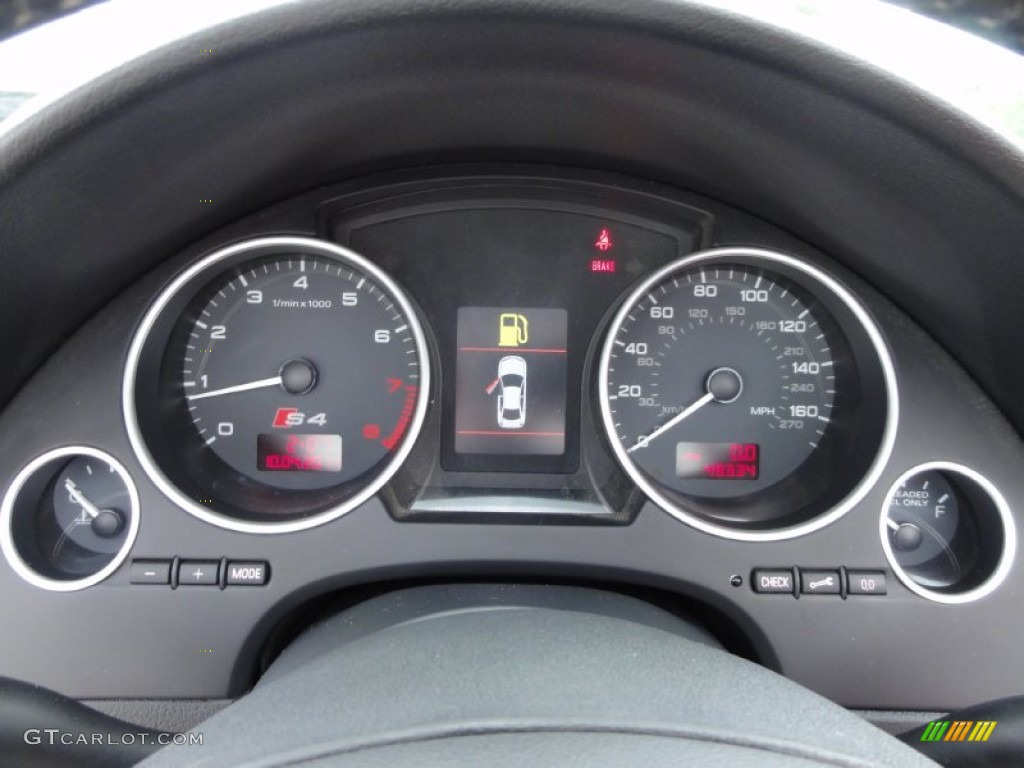 2007 Audi S4 4.2 quattro Cabriolet Gauges Photo #54897644