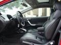 Black 2009 Honda Civic EX-L Coupe Interior Color
