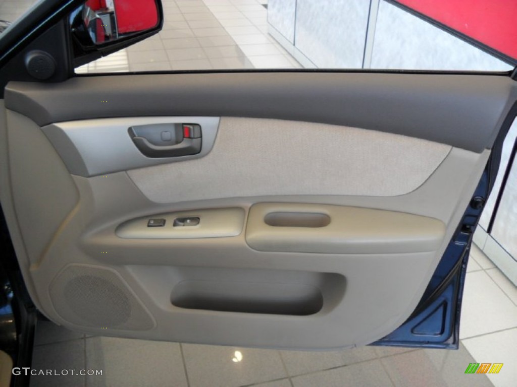 2007 Optima LX - Ebony Black / Gray photo #19