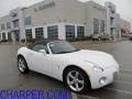 2008 Pure White Pontiac Solstice Roadster  photo #1