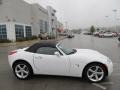 2008 Pure White Pontiac Solstice Roadster  photo #2