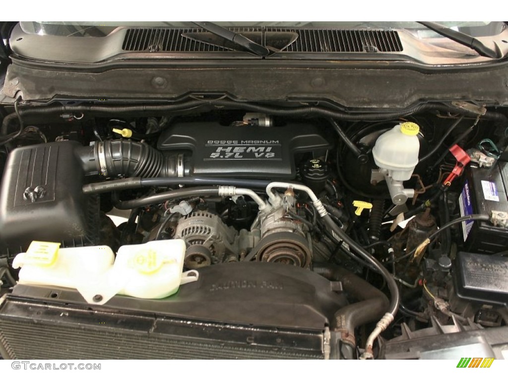 2004 Dodge Ram 2500 SLT Quad Cab 4x4 5.7 Liter HEMI OHV 16-Valve V8 Engine Photo #54901066