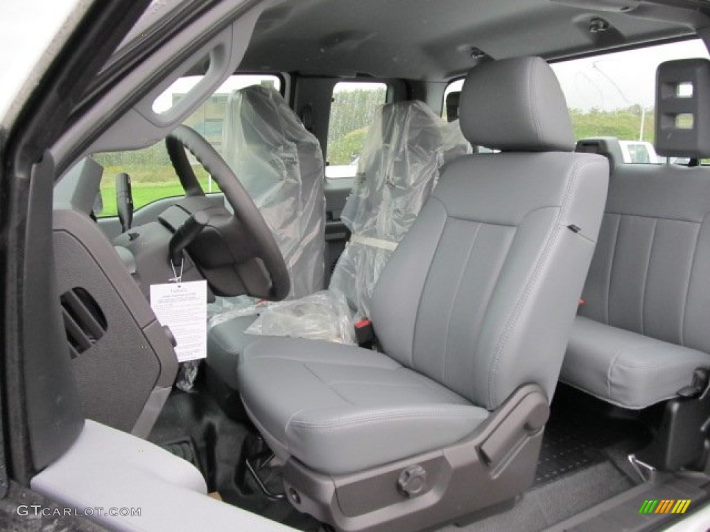 2012 Ford F350 Super Duty XL SuperCab 4x4 Interior Color Photos