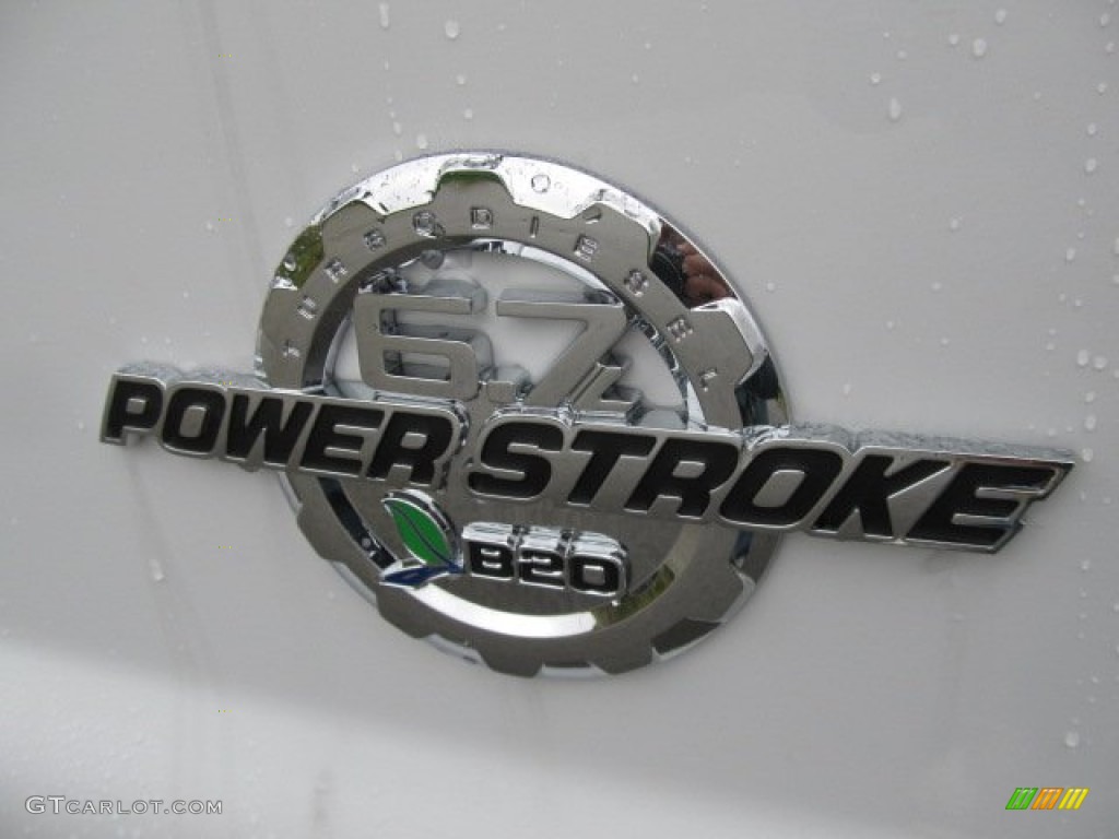 2012 F350 Super Duty XL SuperCab 4x4 - Oxford White / Steel photo #4