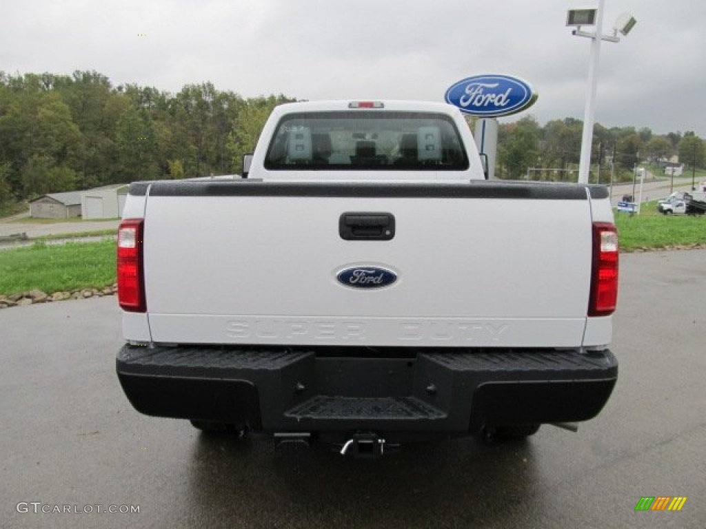 2012 F350 Super Duty XL SuperCab 4x4 - Oxford White / Steel photo #10