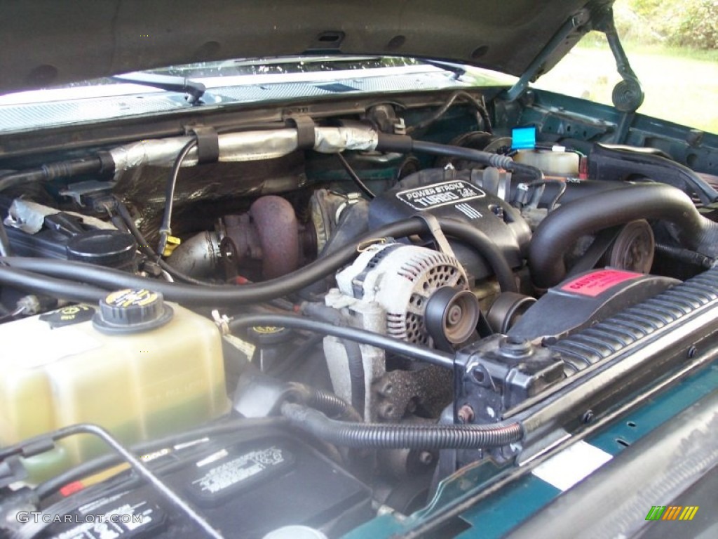 1997 Ford F350 XLT Extended Cab Dually 7.3 Liter OHV 16-Valve Turbo-Diesel V8 Engine Photo #54901370