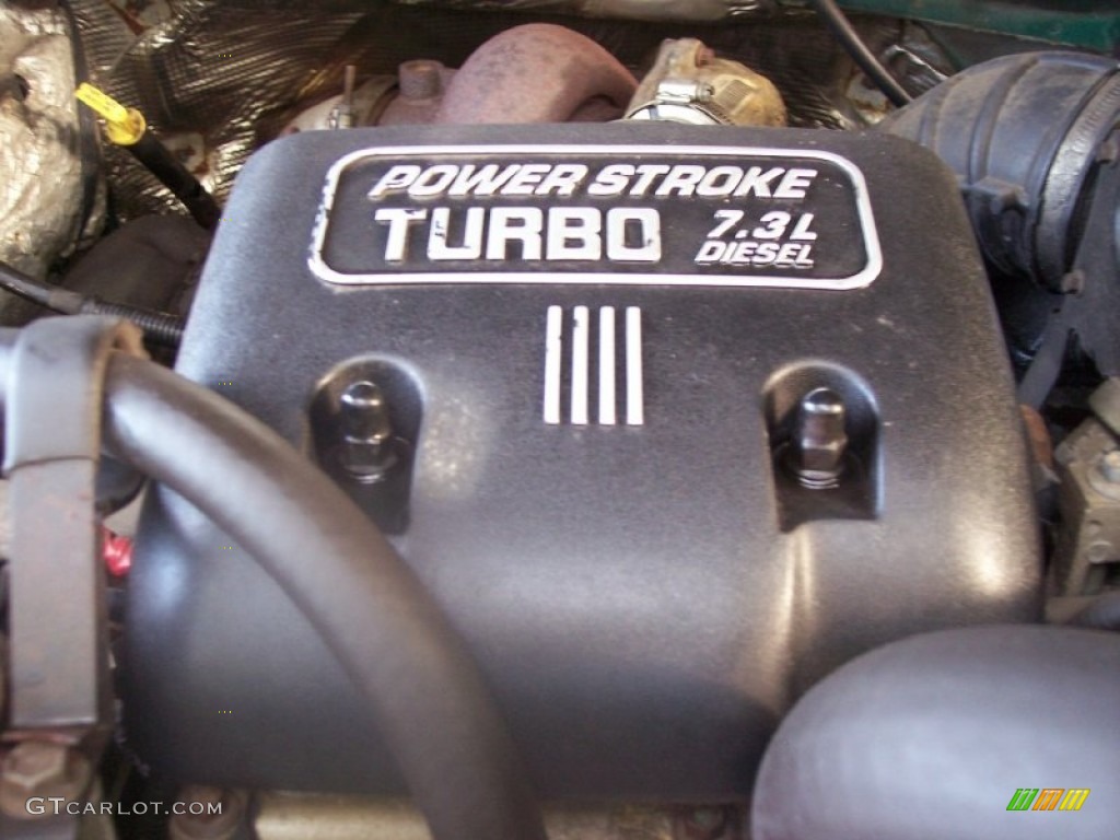 1997 Ford F350 XLT Extended Cab Dually 7.3 Liter OHV 16-Valve Turbo-Diesel V8 Engine Photo #54901379