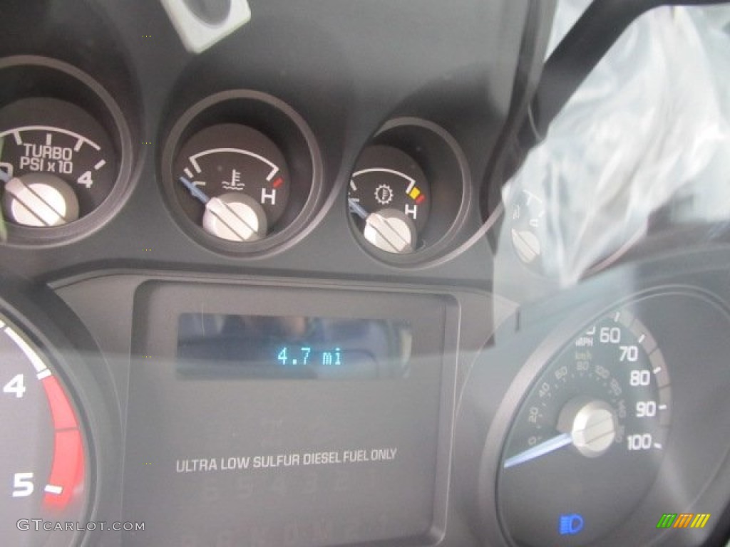2012 F350 Super Duty XL SuperCab 4x4 - Oxford White / Steel photo #25