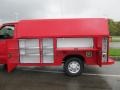 Vermillion Red - E Series Cutaway E350 Commercial Utility Truck Photo No. 9