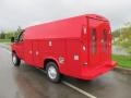  2011 E Series Cutaway E350 Commercial Utility Truck Vermillion Red