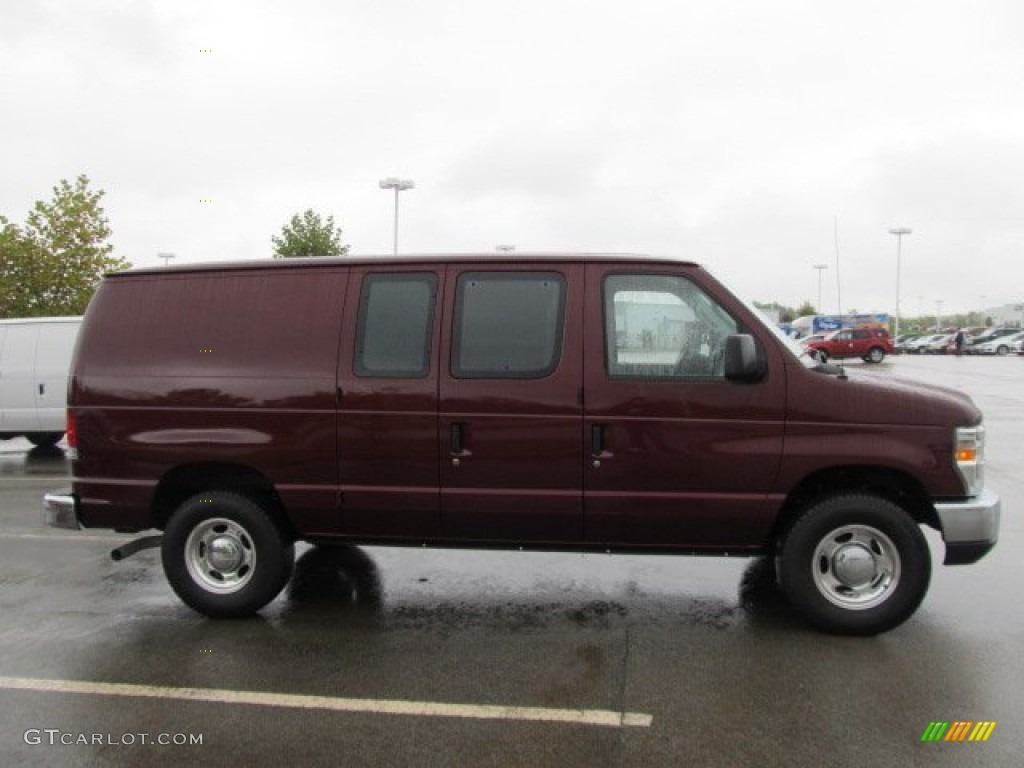 Royal Red Metallic 2011 Ford E Series Van E250 Commercial Exterior Photo #54901718