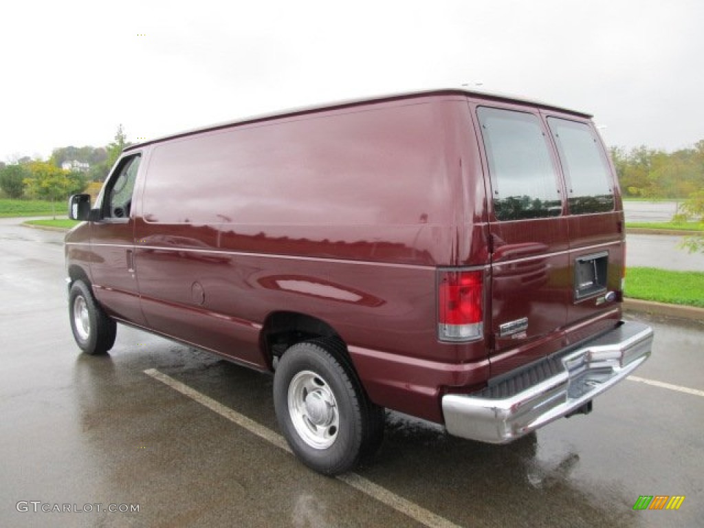 Royal Red Metallic 2011 Ford E Series Van E250 Commercial Exterior Photo #54901763