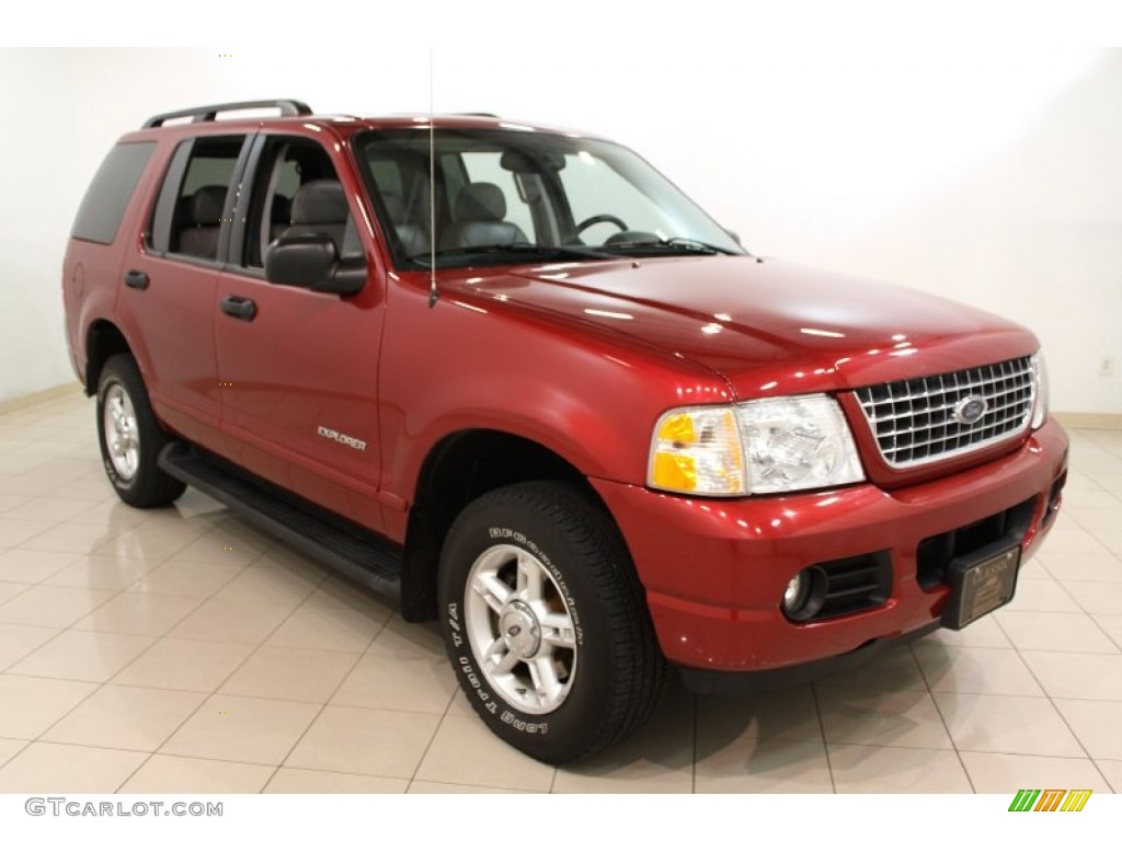 Redfire Metallic Ford Explorer