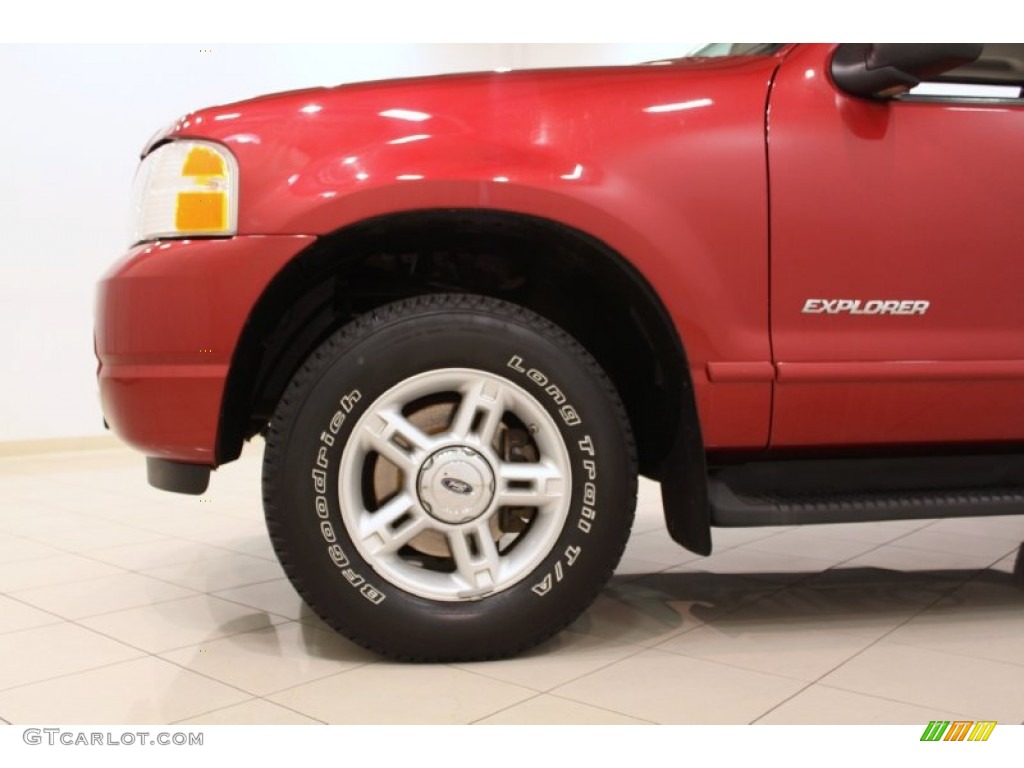 2004 Explorer XLT 4x4 - Redfire Metallic / Graphite photo #21