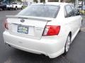 Satin White Pearl - Impreza WRX Sedan Photo No. 4