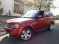 2010 Rimini Red Land Rover Range Rover Sport Supercharged  photo #2