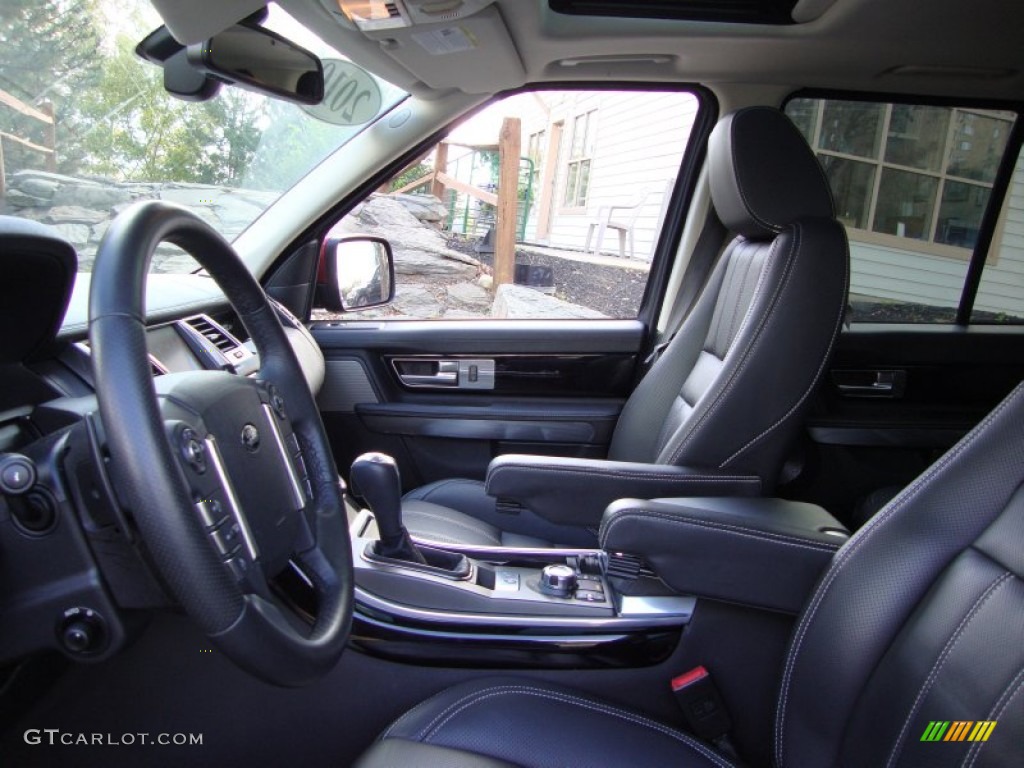 2010 Range Rover Sport Supercharged - Rimini Red / Ebony/Lunar Stitching photo #15
