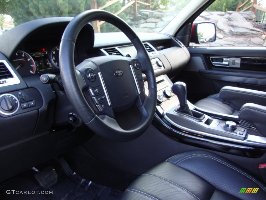 2010 Range Rover Sport Supercharged - Rimini Red / Ebony/Lunar Stitching photo #16