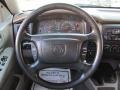 Taupe 2001 Dodge Dakota SLT Quad Cab 4x4 Steering Wheel
