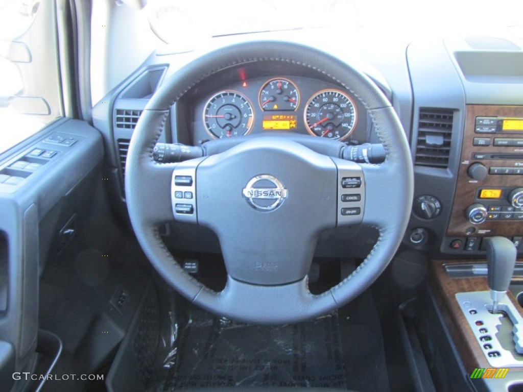 2012 Nissan Titan SL Crew Cab 4x4 Steering Wheel Photos