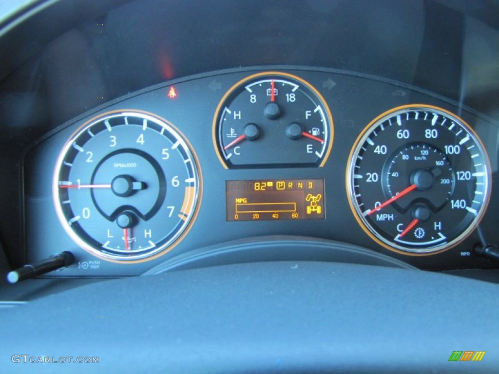 2012 Nissan Titan SL Crew Cab 4x4 Gauges Photo #54904931