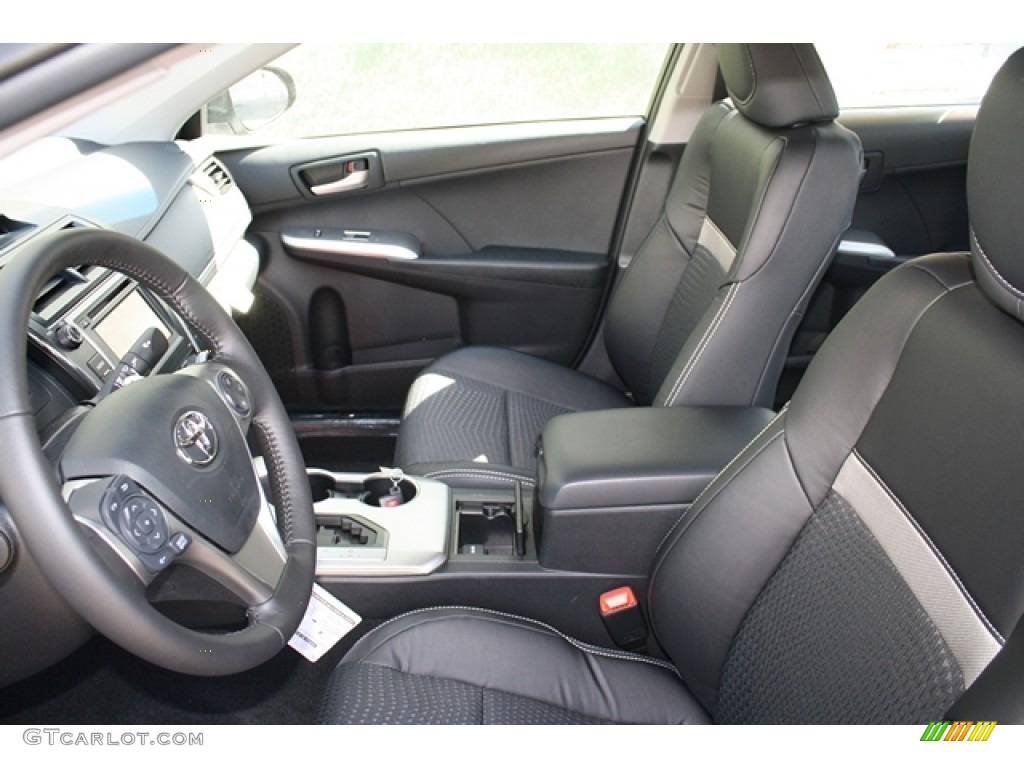 Black Interior 2012 Toyota Camry SE V6 Photo #54905492