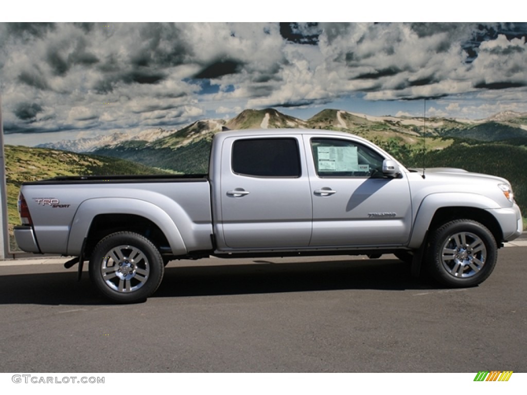 Silver Streak Mica 2012 Toyota Tacoma V6 TRD Sport Double Cab 4x4 Exterior Photo #54905612