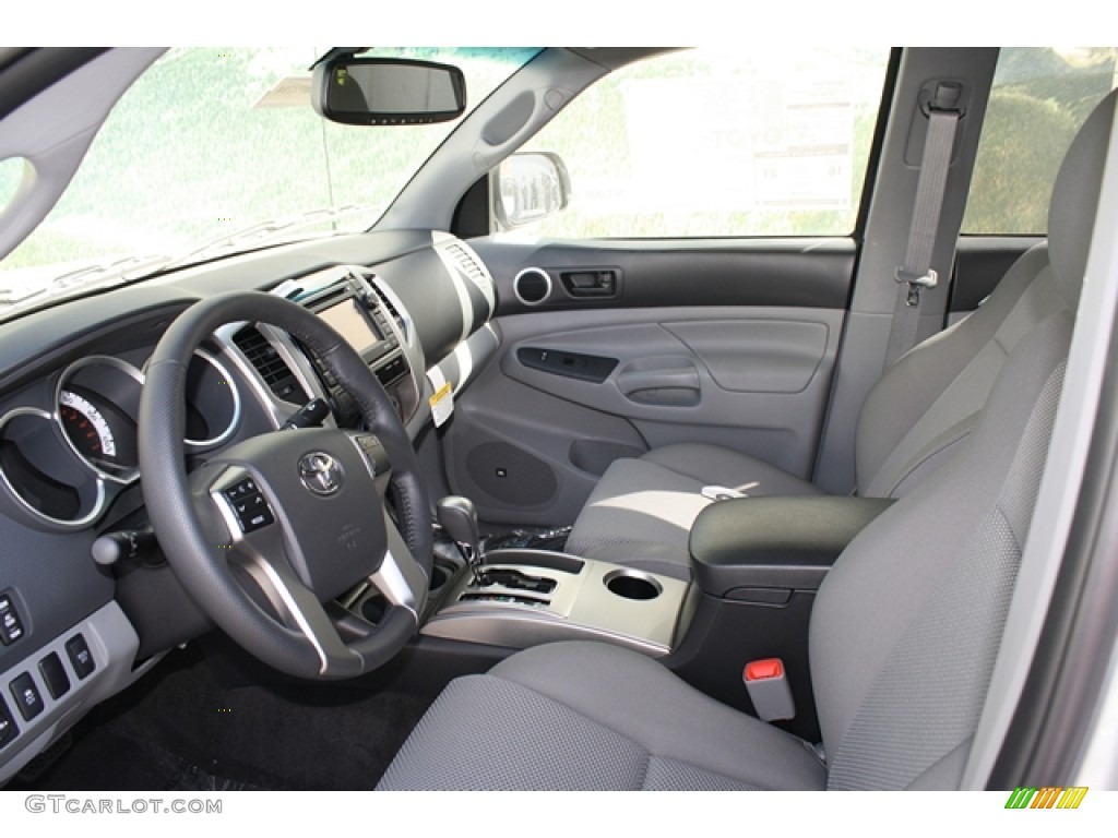 Graphite Interior 2012 Toyota Tacoma V6 Trd Sport Double Cab