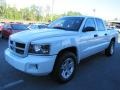 2011 Bright White Dodge Dakota Big Horn Crew Cab  photo #3