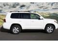 2011 Super White Toyota Land Cruiser   photo #2