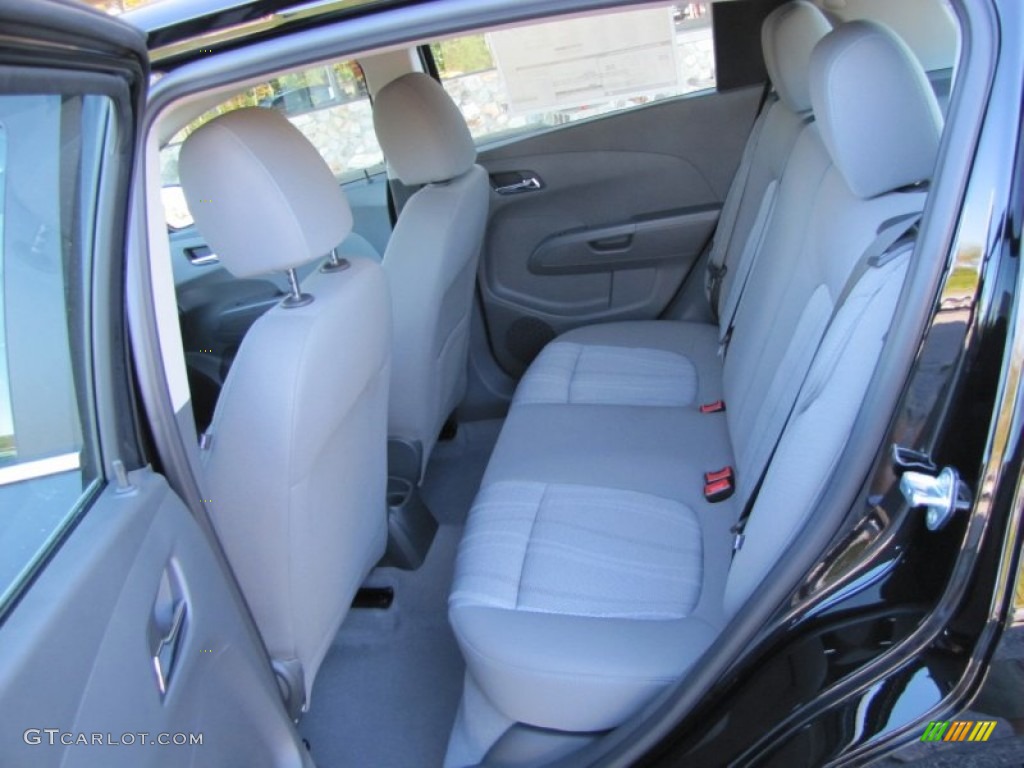 Jet Black/Dark Titanium Interior 2012 Chevrolet Sonic LT Hatch Photo #54906930
