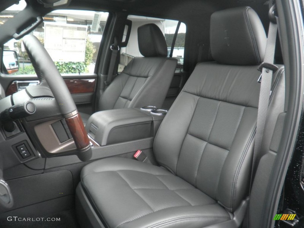 Charcoal/Charcoal Interior 2009 Jaguar XJ XJ8 L Photo #54906938