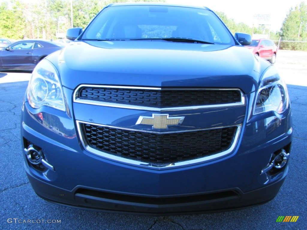 2012 Equinox LT - Twilight Blue Metallic / Light Titanium/Jet Black photo #2