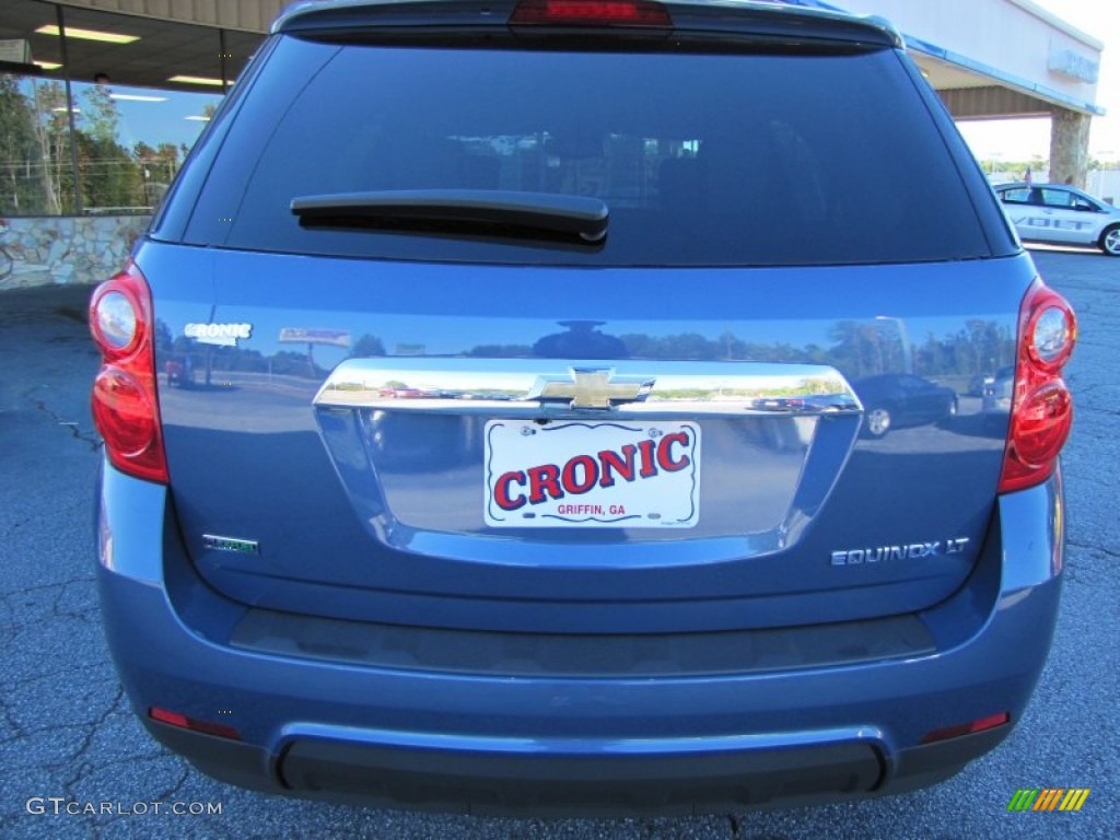 2012 Equinox LT - Twilight Blue Metallic / Light Titanium/Jet Black photo #6