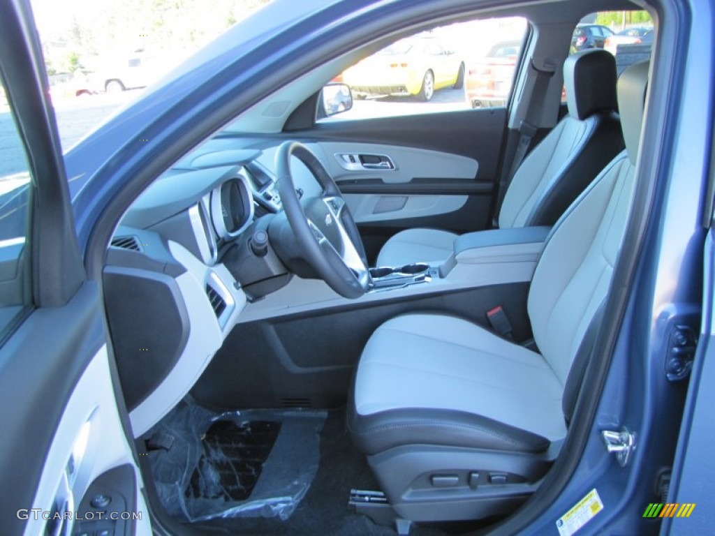 2012 Equinox LT - Twilight Blue Metallic / Light Titanium/Jet Black photo #10