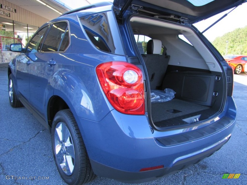 2012 Equinox LT - Twilight Blue Metallic / Light Titanium/Jet Black photo #12