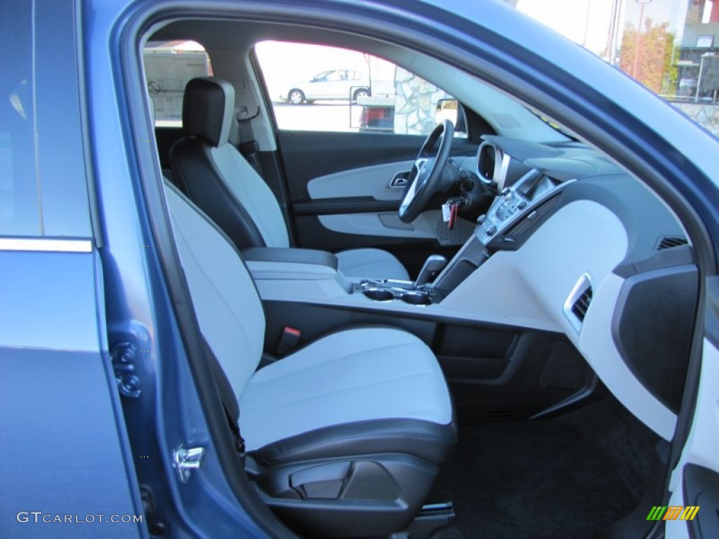2012 Equinox LT - Twilight Blue Metallic / Light Titanium/Jet Black photo #13