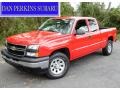 2006 Victory Red Chevrolet Silverado 1500 LS Extended Cab 4x4  photo #1