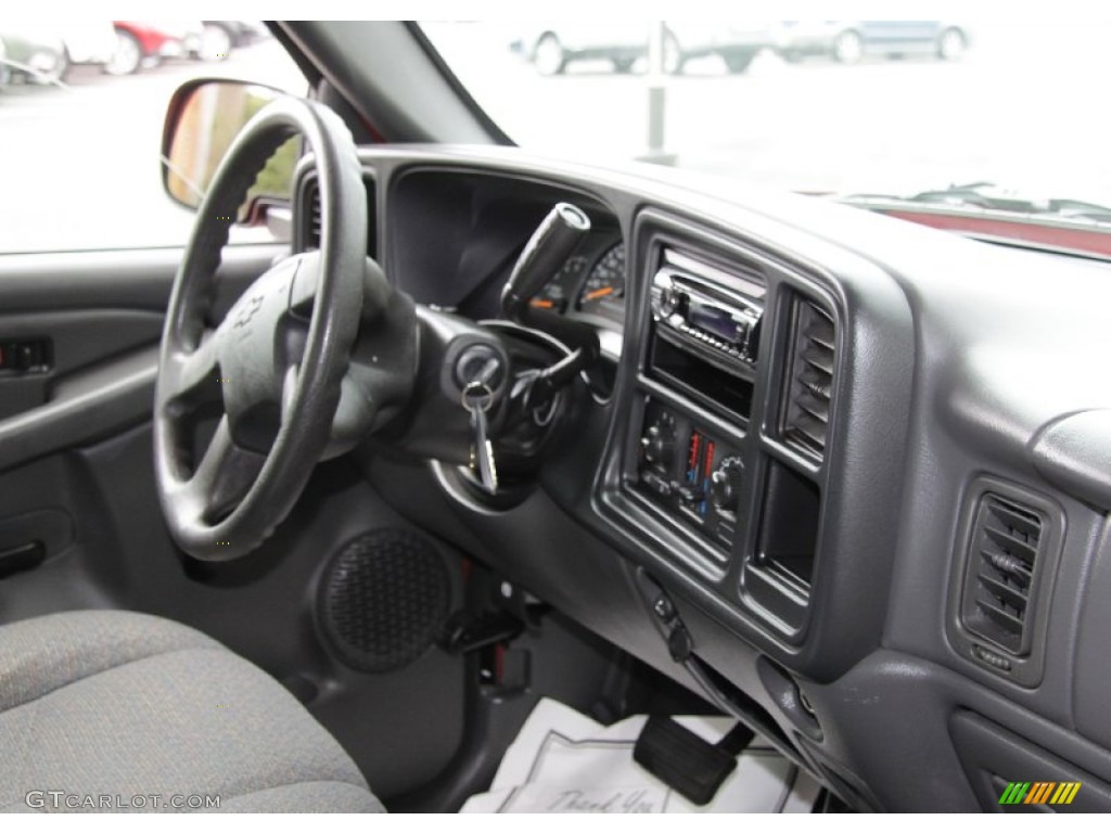 2006 Silverado 1500 LS Extended Cab 4x4 - Victory Red / Dark Charcoal photo #5