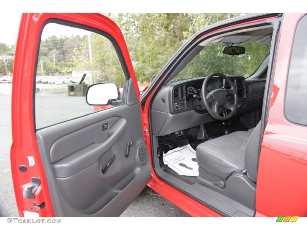 2006 Silverado 1500 LS Extended Cab 4x4 - Victory Red / Dark Charcoal photo #14