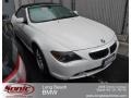 2005 Alpine White BMW 6 Series 645i Convertible  photo #1