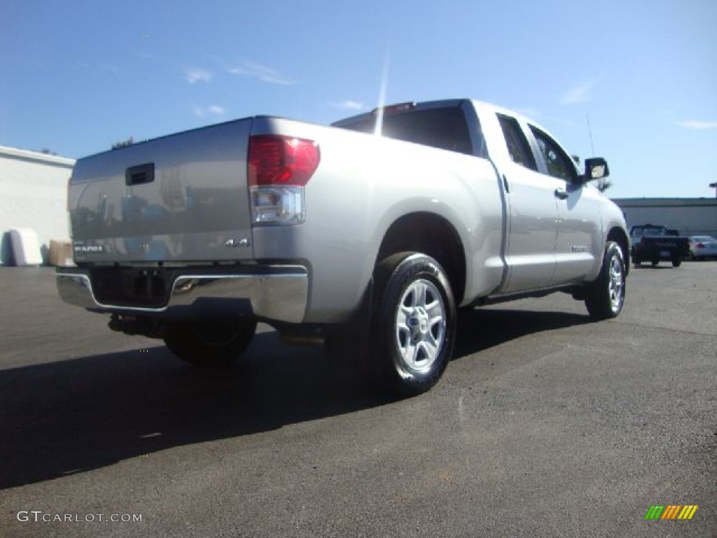 2010 Tundra Double Cab 4x4 - Slate Gray Metallic / Graphite Gray photo #5