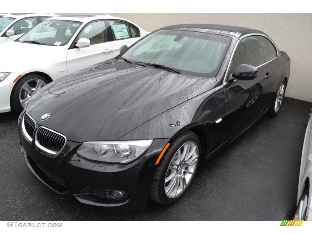 2011 3 Series 335i Convertible - Jet Black / Black photo #5