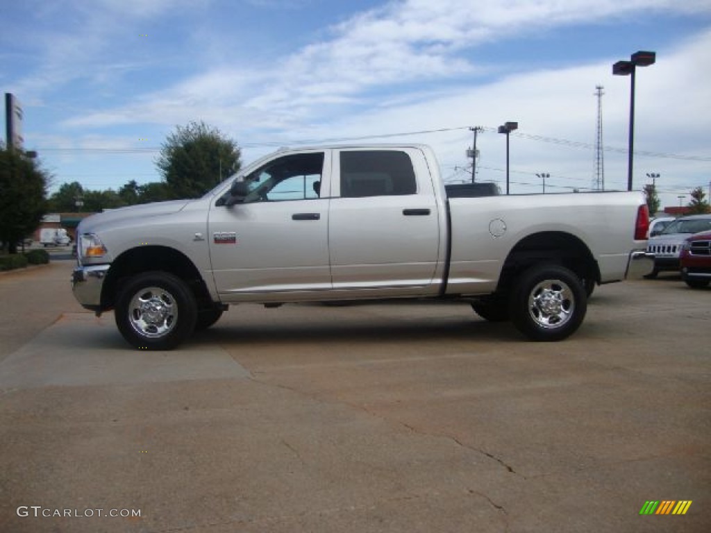 Bright Silver Metallic 2012 Dodge Ram 2500 HD ST Crew Cab 4x4 Exterior Photo #54910100