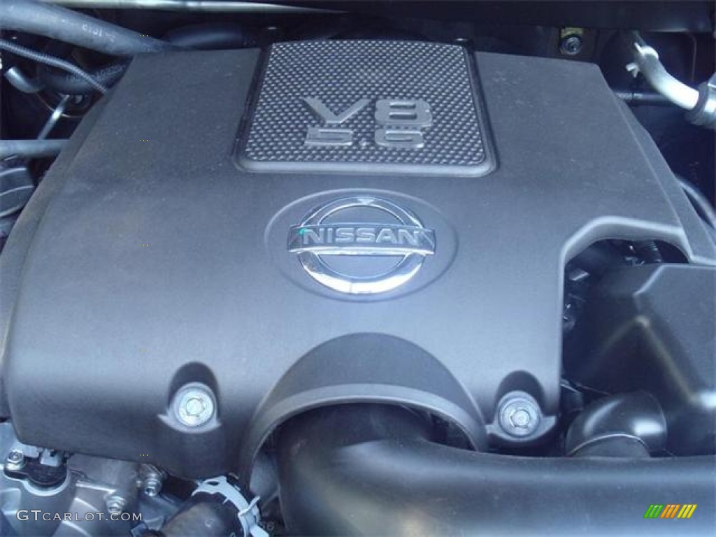 2012 Nissan Titan Pro-4X Crew Cab 4x4 5.6 Liter Flex-Fuel DOHC 32-Valve CVTCS V8 Engine Photo #54910214