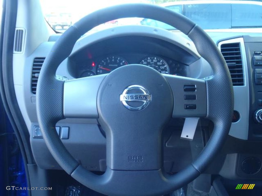 2012 Nissan Xterra S Gray Steering Wheel Photo #54910292