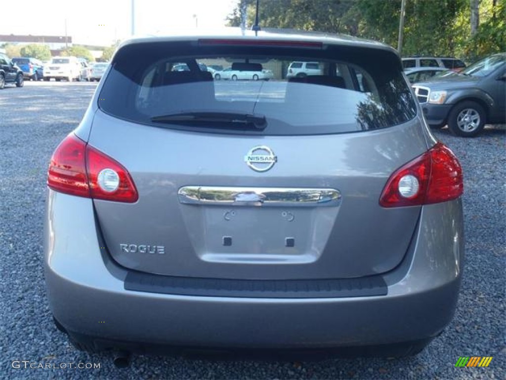 2011 Rogue S - Gotham Gray Metallic / Black photo #4