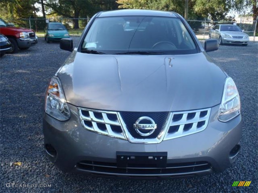 2011 Rogue S - Gotham Gray Metallic / Black photo #5