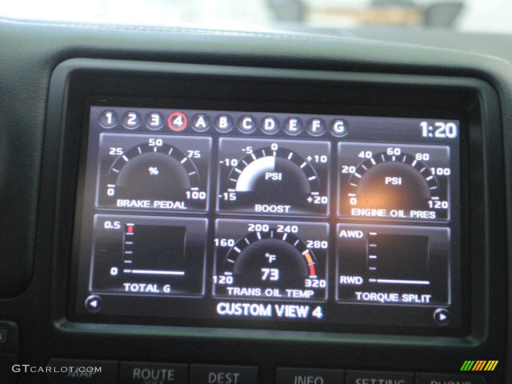 2009 Nissan GT-R Premium Gauges Photo #54910643